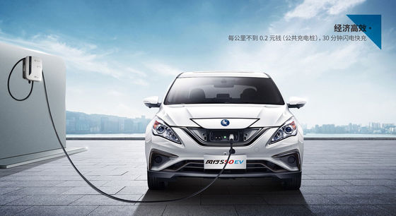 둥 펑 S50 EV 중국 전기 택시 블루투스 GPS 우버 온라인 자동차 호출